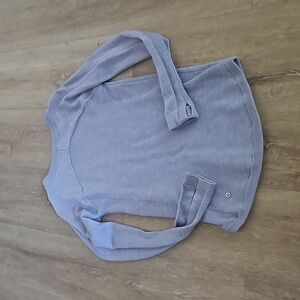 Lululemon knit cozy sweater. Women’s size XS/2. Greyish/Purple color